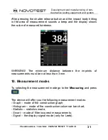 Предварительный просмотр 31 страницы NOVOTEST T-D3 Operating Manual