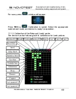 Предварительный просмотр 42 страницы NOVOTEST T-D3 Operating Manual