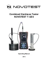 NOVOTEST T-UD3 Operating Manual preview