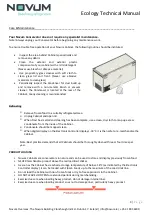 Preview for 9 page of NOVUM 401L Technical Manual