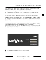 Предварительный просмотр 9 страницы Novus 2000 IP series User Manual