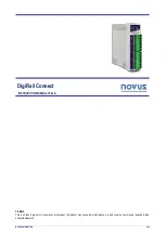 Novus DigiRail Connect DMIX DO ETH Instruction Manual предпросмотр