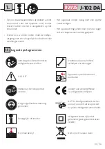 Preview for 16 page of Novus J-102 DA Translation Of The Original Operating Instructions