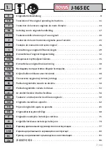 Preview for 7 page of Novus J-165 EC Translation Of The Original Operating Instructions