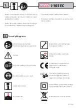 Preview for 67 page of Novus J-165 EC Translation Of The Original Operating Instructions