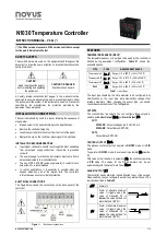 Предварительный просмотр 1 страницы Novus N1030 Instruction Manual