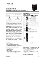 Novus N2000 Instruction Manual предпросмотр