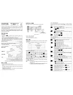 Preview for 1 page of Novus N322S Operating Manual