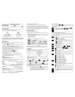 Preview for 1 page of Novus N323 Operating Manual