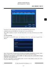 Предварительный просмотр 17 страницы Novus ndr-ba3208 User Manual