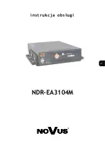 Предварительный просмотр 93 страницы Novus NDR-EA3104M User Manual