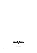 Предварительный просмотр 8 страницы Novus NV-1000PS/P+ User Manual