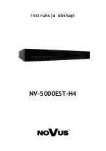 Preview for 11 page of Novus NV-5000EST-H4 User Manual