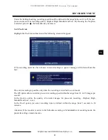 Preview for 41 page of Novus NV-DVR5108/DVD User Manual