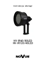 Предварительный просмотр 7 страницы Novus NV-IR120/40LED User Manual