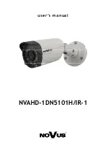 Novus NVAHD-1DN5101H/IR-1 User Manual предпросмотр