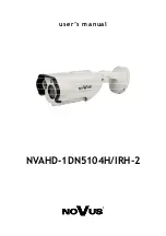 Novus NVAHD-1DN5104H/IRH-2 User Manual preview