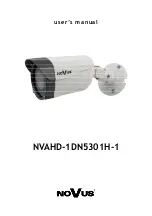 Preview for 1 page of Novus NVAHD-1DN5301H-1 User Manual