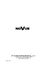 Preview for 36 page of Novus NVAHD-2ATM-4011 User Manual