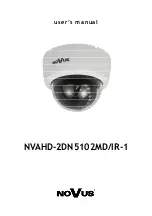 Novus NVAHD-2DN5102MD/IR-1 User Manual preview