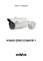 Preview for 1 page of Novus NVAHD-2DN5102MH/IR-1 User Manual