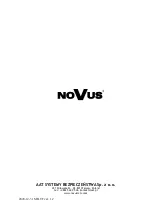 Preview for 18 page of Novus NVAHD-2DN5102MV/IR-1 User Manual