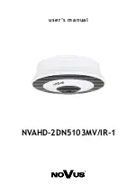 Novus NVAHD-2DN5103MV/IR-1 User Manual предпросмотр