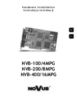 Novus NVB-100/4MPG Hardware Installation preview