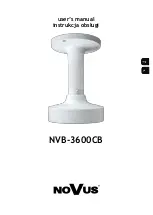 Предварительный просмотр 1 страницы Novus NVB-3600CB User Manual