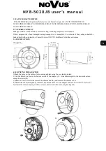 Novus NVB-5020JB User Manual preview