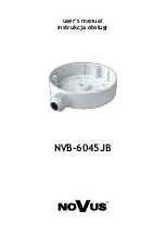 Novus NVB-6045JB User Manual preview