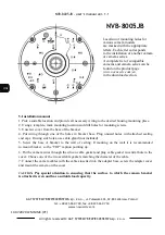 Preview for 4 page of Novus NVB-8005JB User Manual