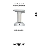 Novus NVB-SD6CB-II User Manual preview