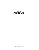 Предварительный просмотр 7 страницы Novus NVC-11BD User Manual