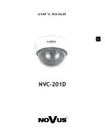 Novus NVC-201D User Manual preview