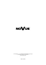 Preview for 16 page of Novus NVC-401H/IR User Manual