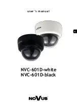 Novus NVC-601D-black User Manual preview