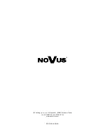 Preview for 36 page of Novus NVC-6127SD-II User Manual