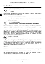 Preview for 2 page of Novus NVC-FDN3309H/IR User Manual