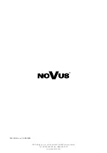 Preview for 16 page of Novus NVC-FDN3309H/IR User Manual