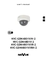 Novus NVC-GDN4801V-2 User Manual preview