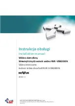 Novus NVE-VDB200IN Installation Manual предпросмотр