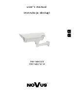 Preview for 1 page of Novus NVH-160H/12/24 User Manual