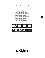 Preview for 1 page of Novus NVIP-1DN3030H/IR-1P User Manual