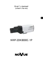 Novus NVIP-2DN3000C-1P User Manual preview