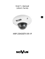 Novus NVIP-2DN3036V/IR-1P User Manual preview