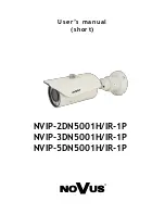 Preview for 1 page of Novus NVIP-2DN5001H/IR-1P User Manual