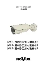 Novus NVIP-2DN5021H/IRH-1P User Manual preview