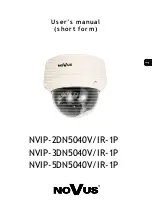 Novus NVIP-2DN5040V/IR-1P User Manual preview