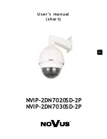 Novus NVIP-2DN7020SD-2P User Manual предпросмотр